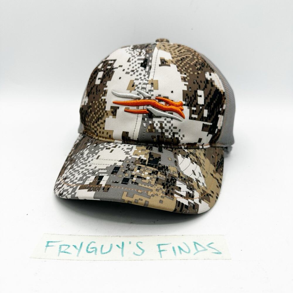Sitka Gear Stretch Fit Cap Optifade Open Country Retro Hunting Camouflage L/XL